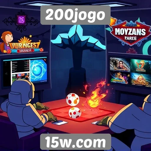 Competição entre jogos populares no 200jogo