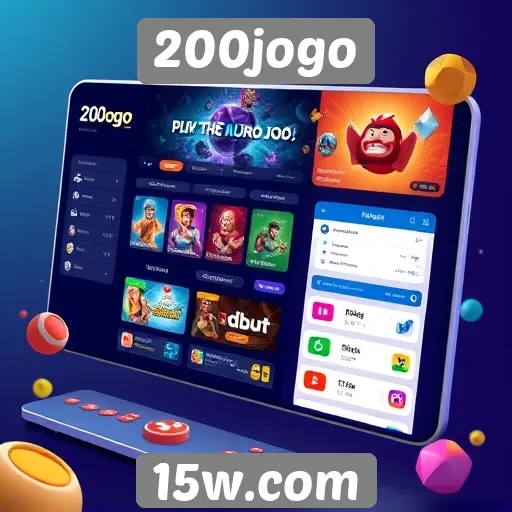 Plataforma 200jogo se destaca por interface amigável