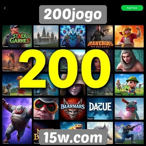 Avaliação da diversidade de jogos em 200jogo