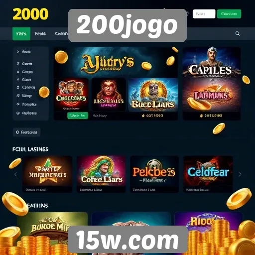 Facilidade de navegação e usabilidade do site 200jogo