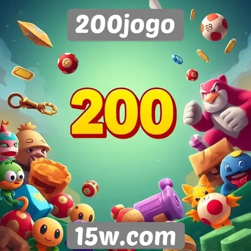 Visão geral do site de jogos 200jogo