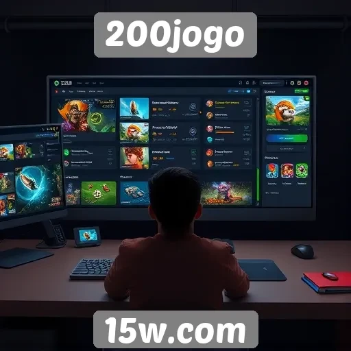 Análise da interface do usuário no 200jogo